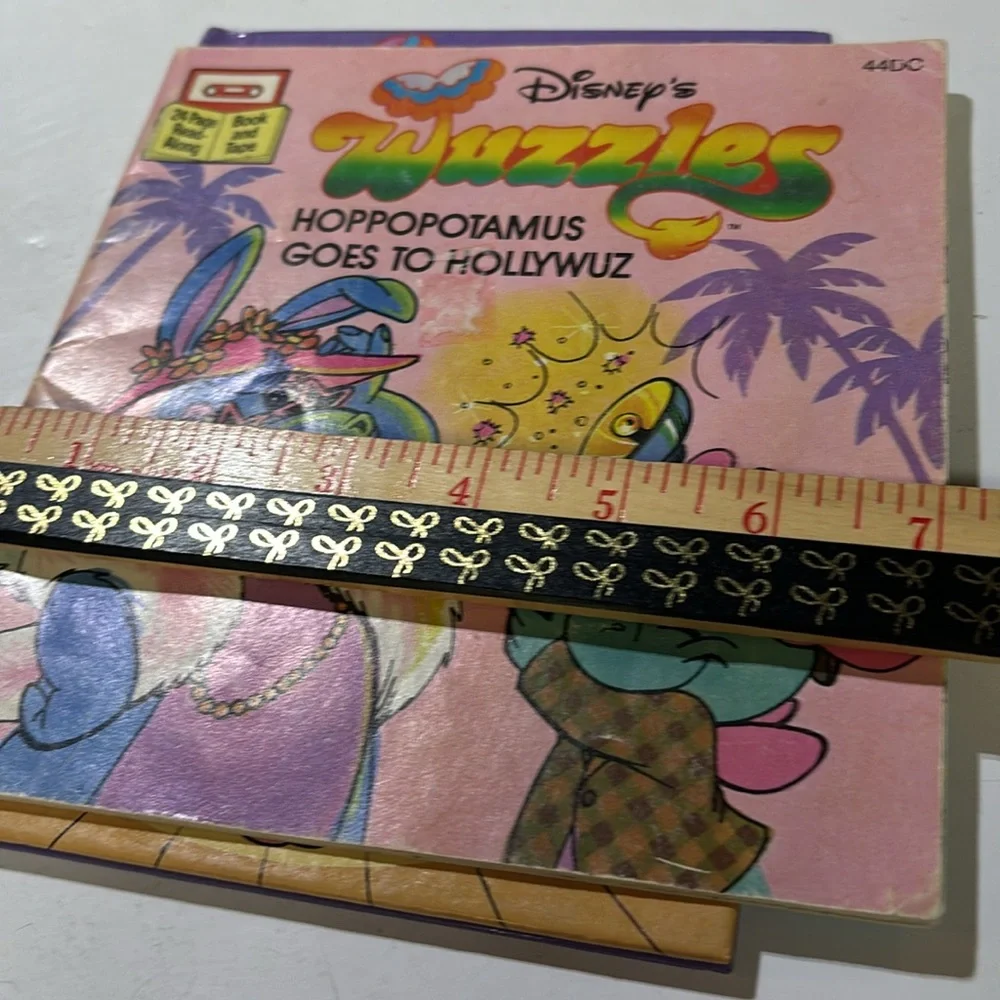 WUZZLES BOOK 1980s wuzzel book Wizzles Books WALT DISNEY WUZZLES BOOKS